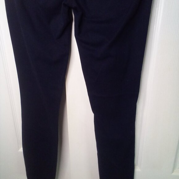Loft Pants Women 25 0 Skinny Ankle Button Detail Blue - Picture 14 of 14